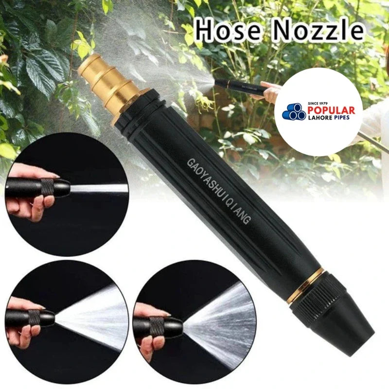 High Pressure Water Nozzle Spray Gun for Hose Pipes | Make Cleaning, Washing, Watering, Showering Easy