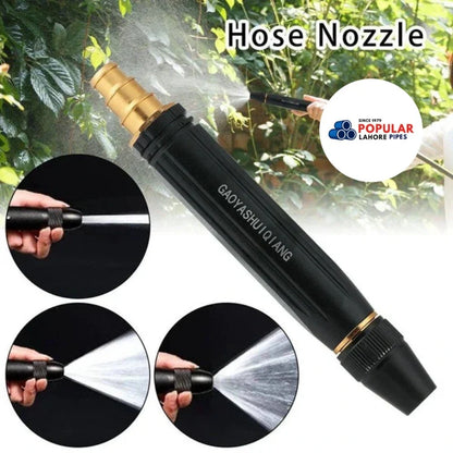High Pressure Water Nozzle Spray Gun for Hose Pipes | Make Cleaning, Washing, Watering, Showering Easy