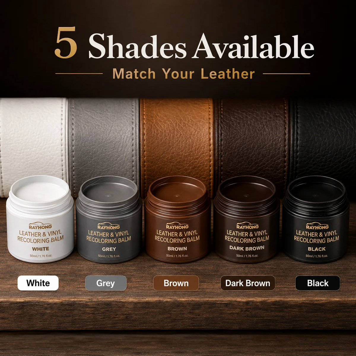 Leather Revive and Recoloring Balm